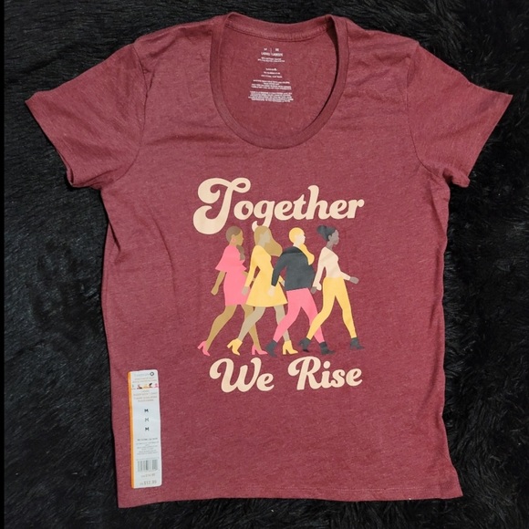 Celebrate It Tops - 🖤New Together We Rise Tee Shirt🖤